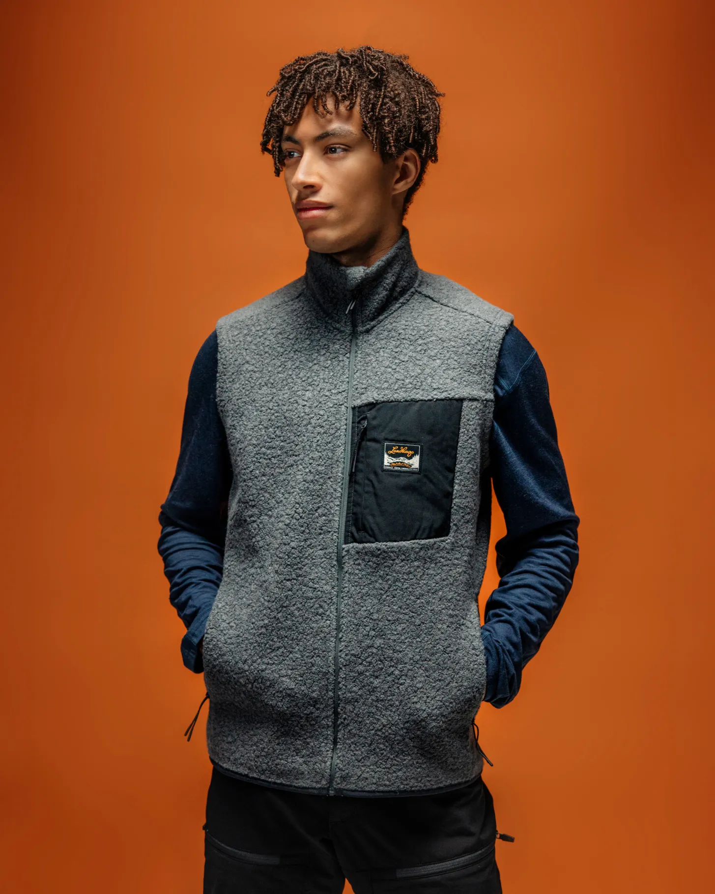 Flok Wool Ms Pile Vest
